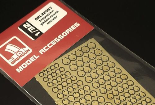 Inspection plates-round circular 1/32