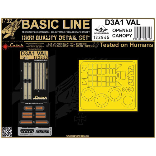 D3A1 Val(Opened Canopy) Basic Line 1/32
