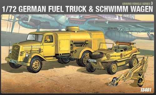 German Fuel Truck+Schwimmwagen