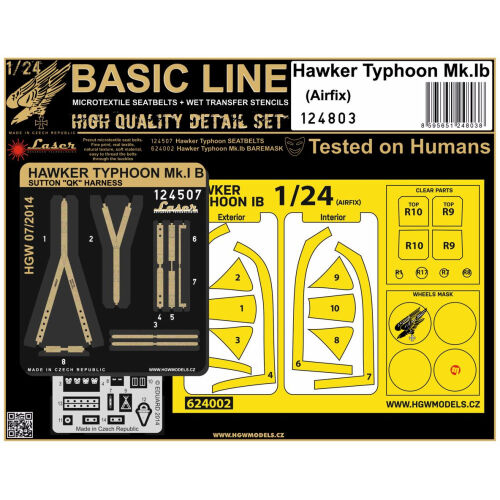 Hawker Typhoon Mk.Ib Basic line 1/24