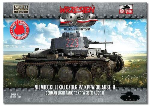 PzKpfw 38(t) Ausf.D German light tank