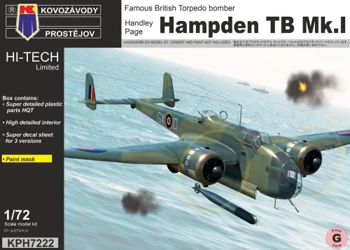 Hampden TB Mk.I 1/72