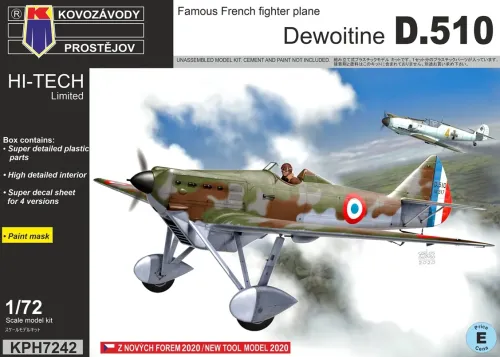 Dewoitine D.510 1/72