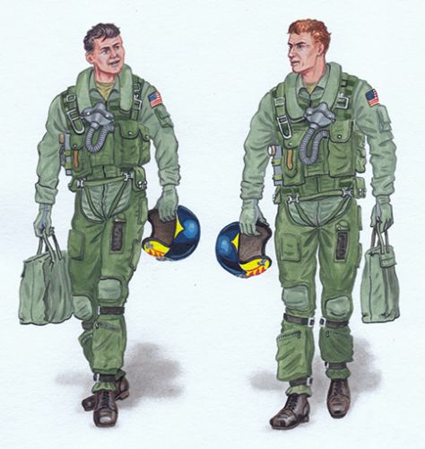 F-14 Tomcat posádka