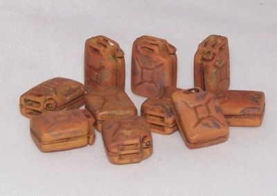 Burn-out cans - Germany WWII