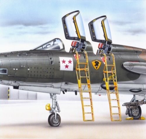 F-105G schůdky