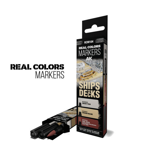SHIP & DECKS-SET 3 RC MARKER