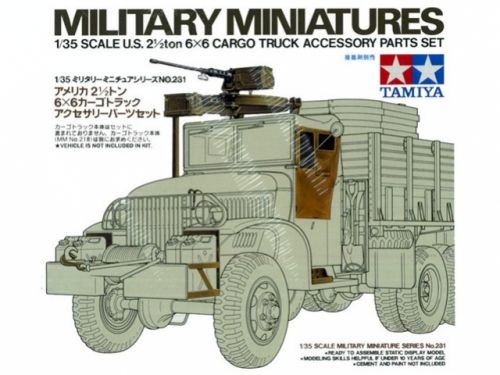 US 6x6 Cargo Truck Accesory Set