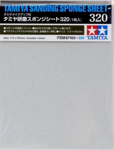 Tamiya Sanding Sponge Sheet 320 Grit