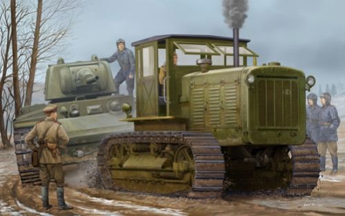 Russian ChTZ S-65 Tractor w/Cab