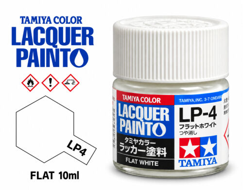 Tamiya LP-4 Flat White/Matná bílá