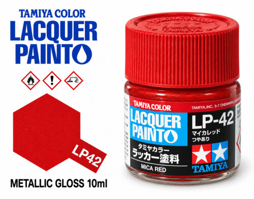 Tamiya LP-42 Mica Red/Červená Met.
