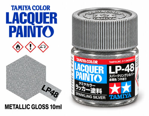 Tamiya LP-48 Sparkling Silver/Stříbrná