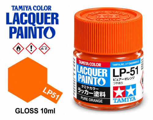 Tamiya LP-51 Pure Orange/Oranžová