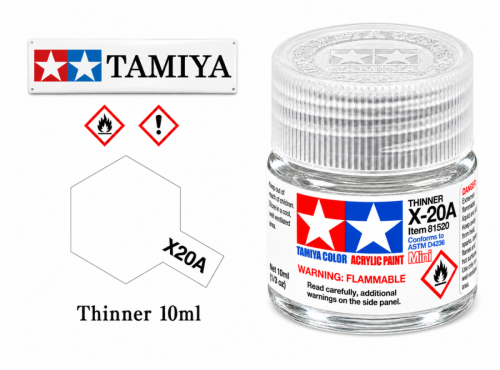 X-20A 10ml Acrylic Paint Thinner