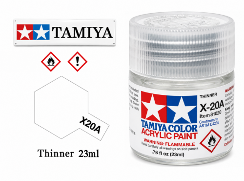 X-20A 23ml Acrylic Paint Thinner