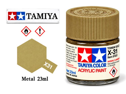 23ml Titanium Gold