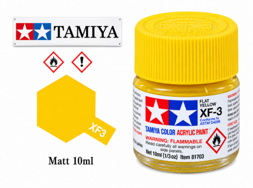 AcrMini XF-3 Flat Yellow